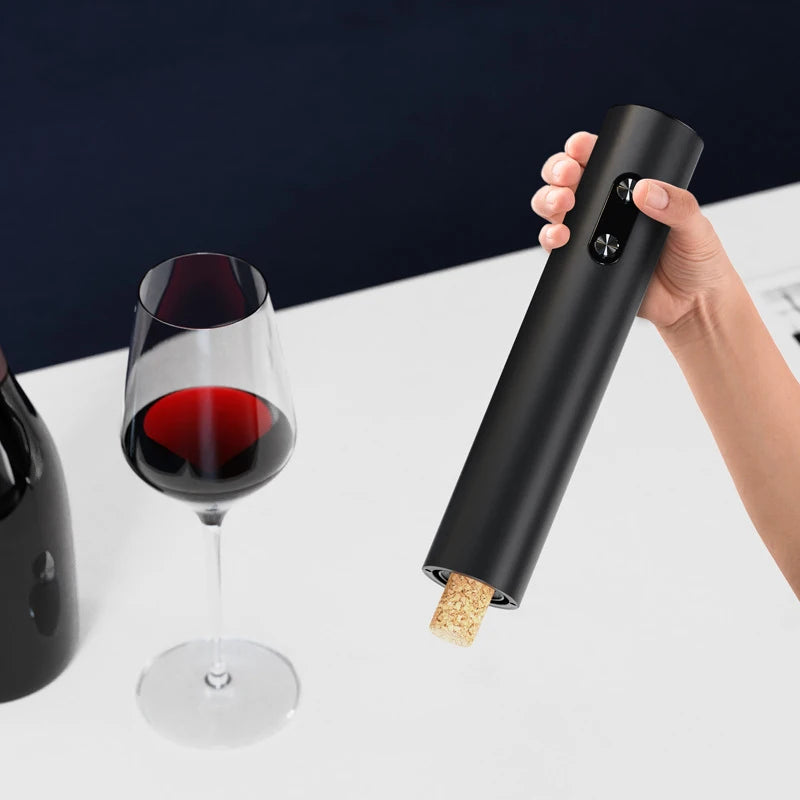 Set Electric pentru Deschiderea Sticlelor de Vin